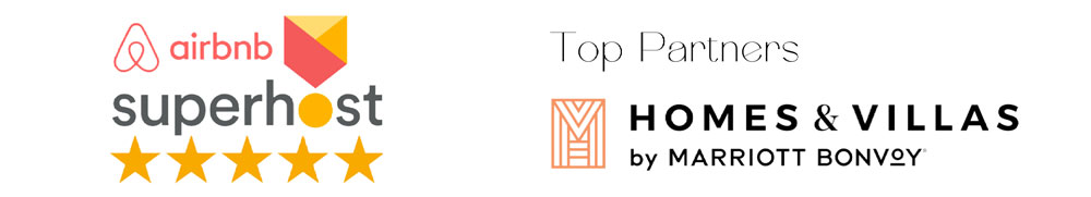 Airbnb & Marriott Partner logos Airbnb & Marriott Partner logos