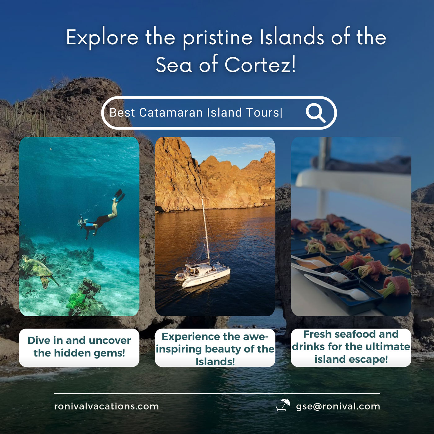 Explore the pristine Islands of the Sea of Cortez
